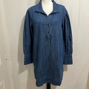 Free assembly Long sleeve denim Dress multiple sizes